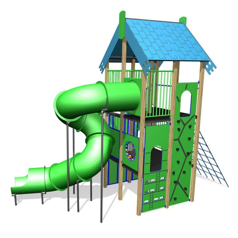 Two Story Whare Park Supplies & Playgrounds