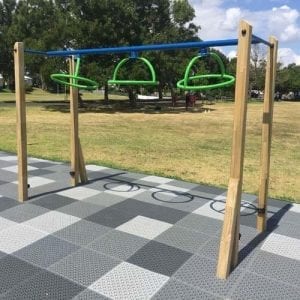 Park Supplies & Playgrounds Fitness Trail Twister Rings