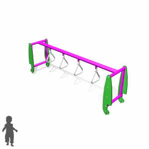 Park Supplies & Playgrounds PlayBlox Gladiator Rings 3D