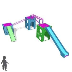 Park Supplies & Playgrounds Playblox Matarangi Combo 3D