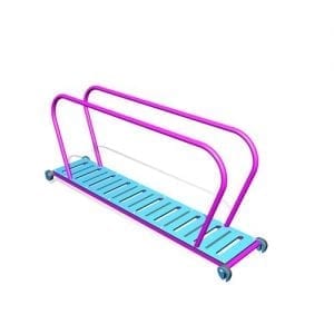 Park Supplies & Playgrounds PlayBlox Plastic ladder with Handrails 3D
