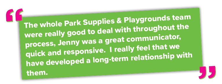 Park Supplies & Playgrounds Testimonial