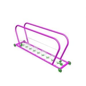 Park Supplies & Playgrounds PlayBlox Rope Ladder with Handrails 3D