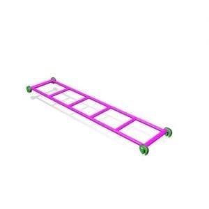 Park Supplies & Playgrounds PlayBlox Steel Ladder 3D