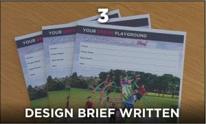 Park Supplies & Playgrounds - Our Process - #3 Design Brief Written