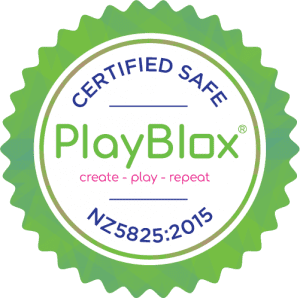 Park Supplies & Playgrounds PlayBox Certified Safe Logo