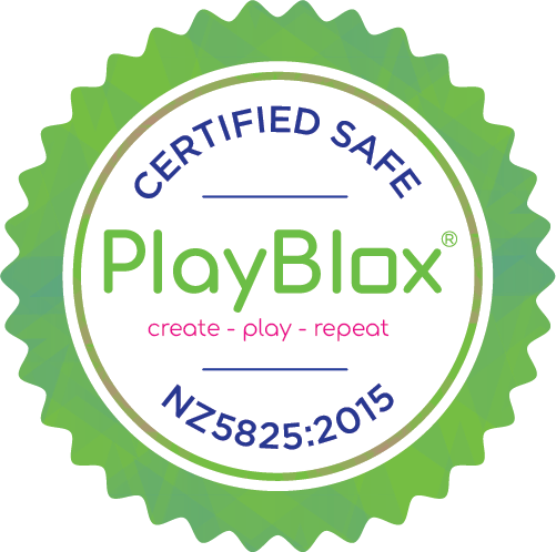 Park Supplies & Playgrounds PlayBox Certified Safe Logo