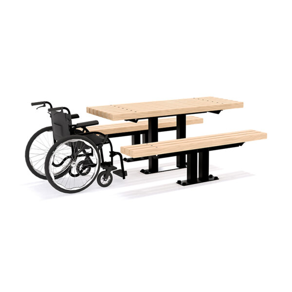 Accessible Picnic Table - Park Supplies and Playgrounds 02