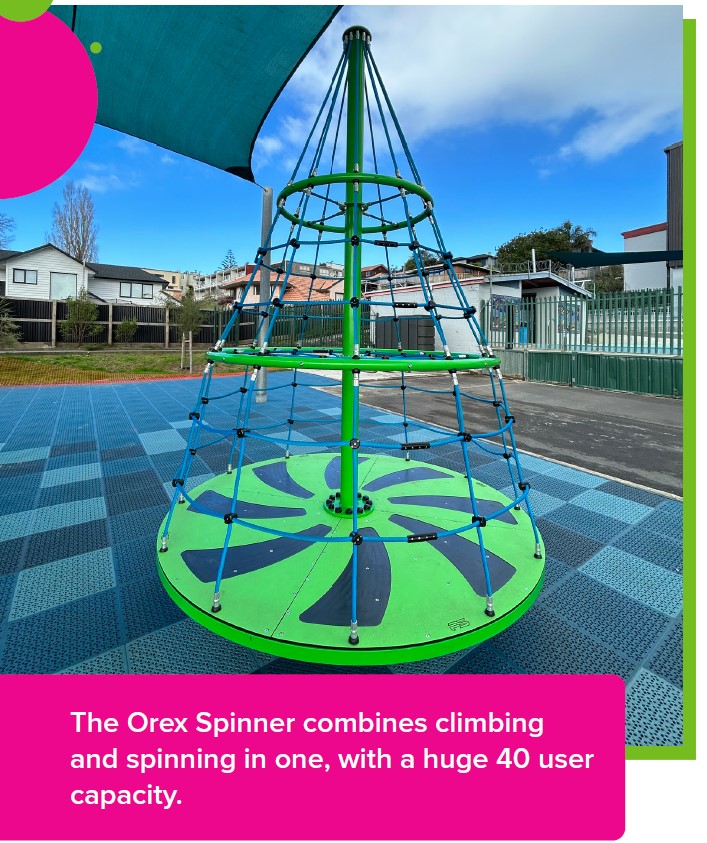 orex spinner playground equipment