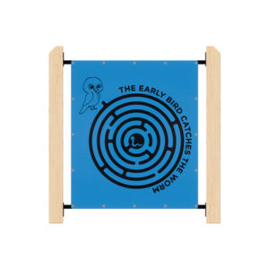 Front view of the Bird Maze Panel | Sensory Playground Equipment NZ | Park Supplies & Playgrounds