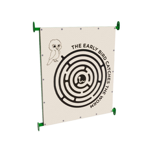 Side view of the Bird Maze Panel | Sensory Playground Equipment NZ | Park Supplies & Playgrounds