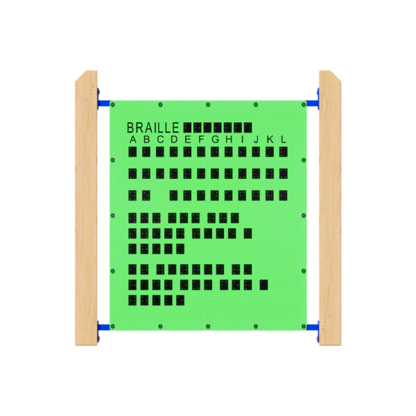 Braille Panel | NZ Made Playground Equipment | Park Supplies & Playgrounds