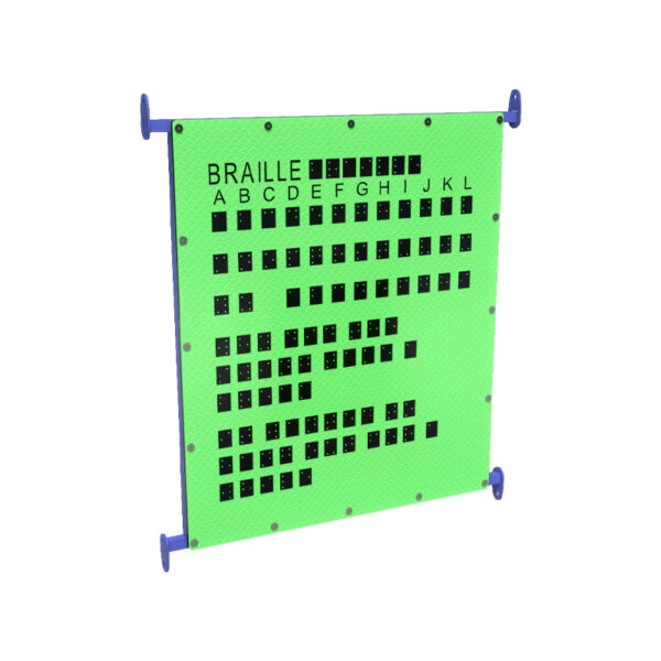 Braille Panel | NZ Made Playground Equipment | Park Supplies & Playgrounds