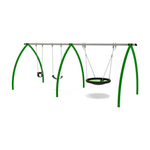 Curved Leg Swing 2 Bay