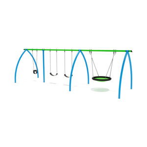 Curved Leg Swing 3 Bay