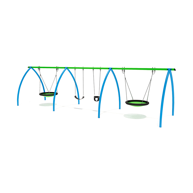 Curved Leg Swing 3 Bay