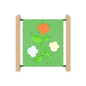 Front view of the Flower Panel | Sensory Playground Equipment NZ | Park Supplies & Playgrounds