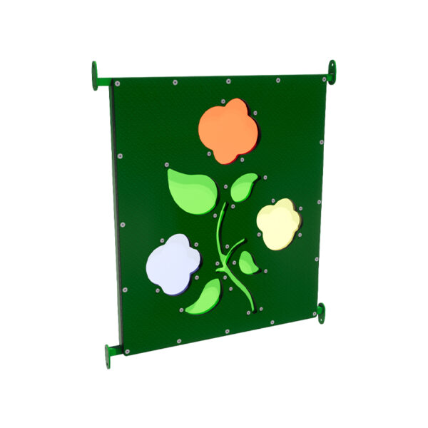 Side view of the Flower Panel | Sensory Playground Equipment NZ | Park Supplies & Playgrounds