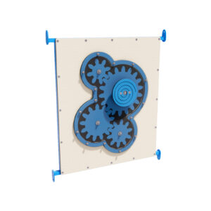 Side view of the Gears Panel | Sensory Playground Equipment NZ | Park Supplies & Playgrounds