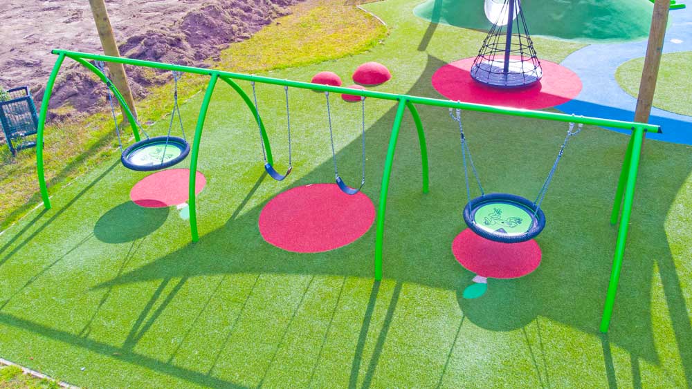 Curved Leg Swing Park Supplies & Playgrounds