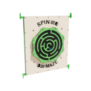 Side view of the Spin Maze Panel | Sensory Playground Equipment NZ | Park Supplies & Playgrounds