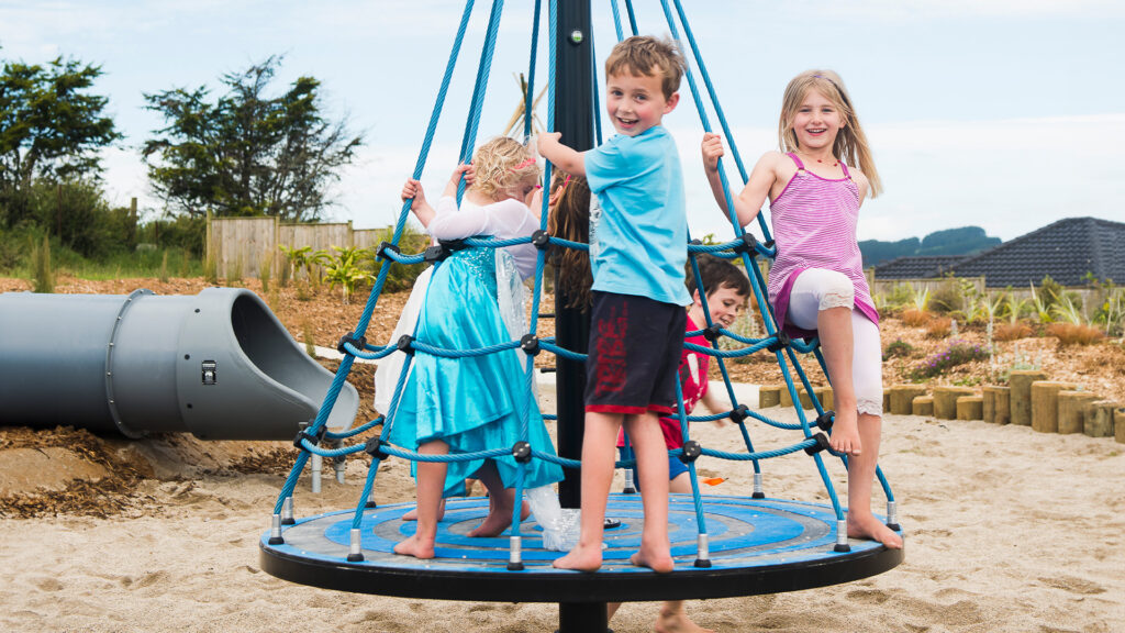 Spinners Round Abouts and Carousels - Playground Equipment - Park Supplies & Playgrounds