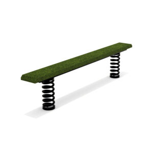 Springy balance beam