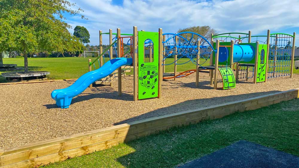 St Marks Catholic School Playground I Recent Projects I NZ Made I Park ...