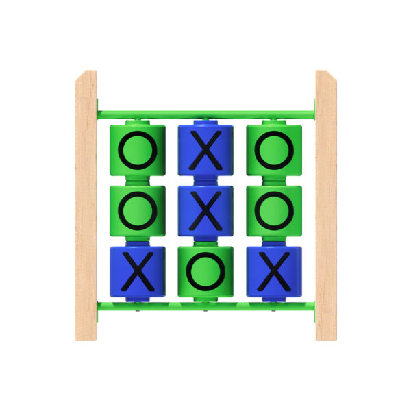 Front view of the Tic Tac Toe Panel | Sensory Playground Equipment NZ | Park Supplies & Playgrounds