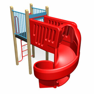 Park Supplies & Playgrounds Tower_Slide_1500_Spiral_FS514