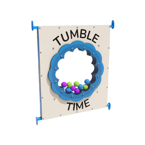 Side view of the Tumble Time Panel | Sensory Playground Equipment NZ | Park Supplies & Playgrounds