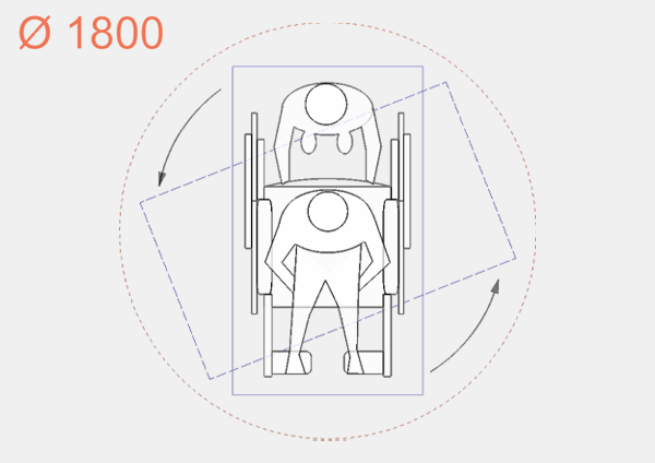 Wheelchair with Assistance Manual | Park Supplies & Playgrounds