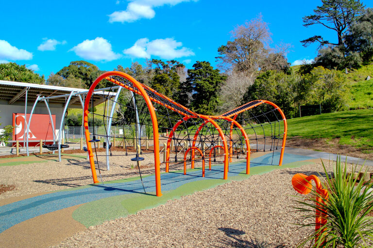 Hīnaki Playground Climber | Ōtāhuhu / Mt Richmond Park Playground | Council Playground | Auckland, New Zealand | Park Supplies & Playgrounds